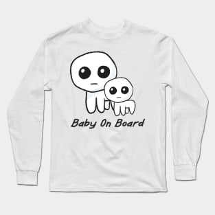 Autism Creature / TBH Baby On Board Long Sleeve T-Shirt